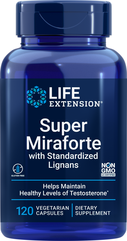 Life Extension Super Miraforte with Standardized Lignans (120 Vcaps)