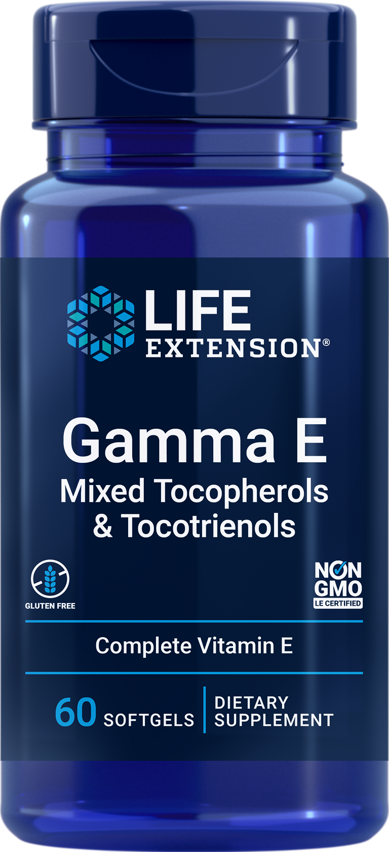 Life Extension Gamma E Mixed Tocopherols & Tocotrienols 60softgels