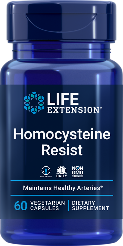 Life Extension Homocysteine Resist 60Vcaps