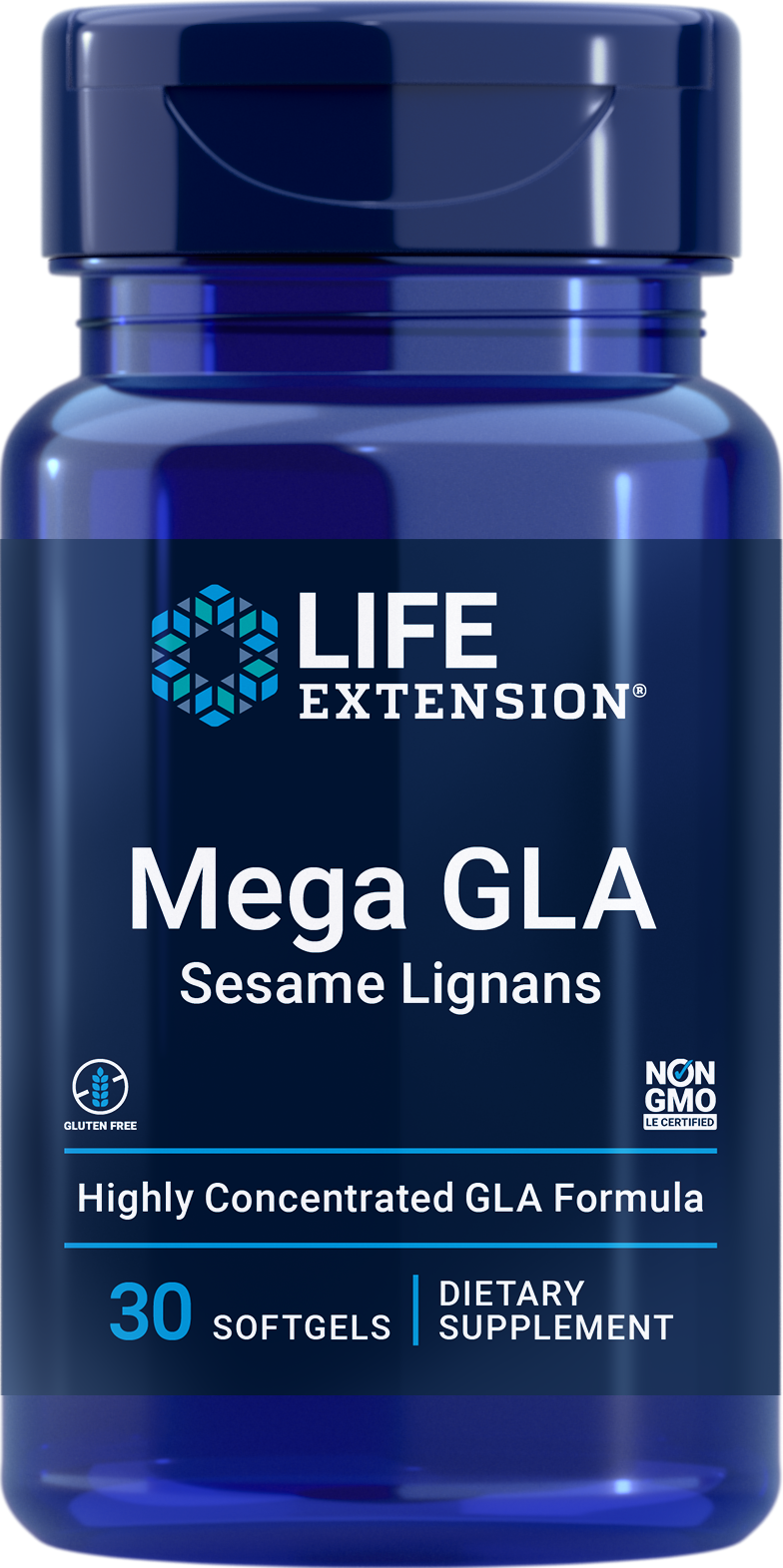 Life Extension Mega GLA Sesame Lignans 30Softgels