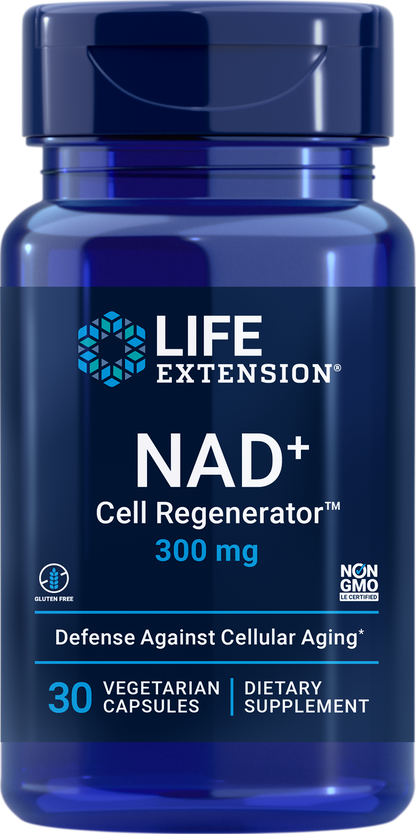 Life Extension NAD+ Cell Regenerator 300mg 30Vegetarian Caps