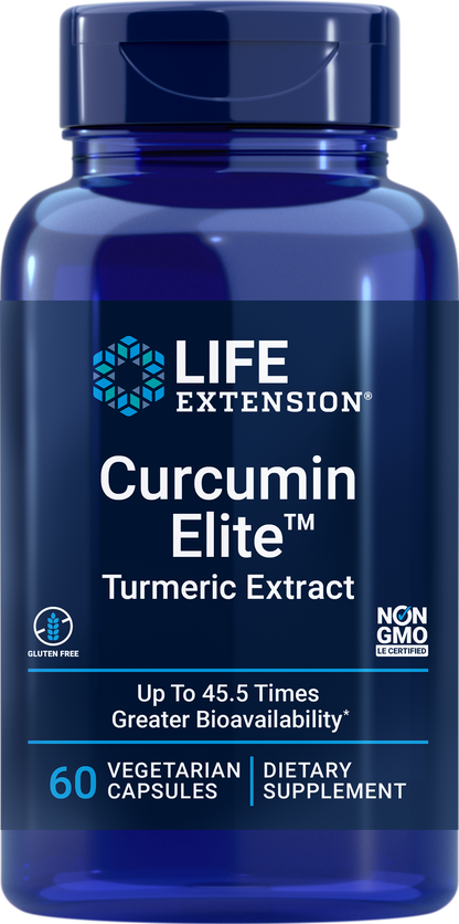 Life Extension Curcumin Elite Turmeric Extract (60 Vcaps)