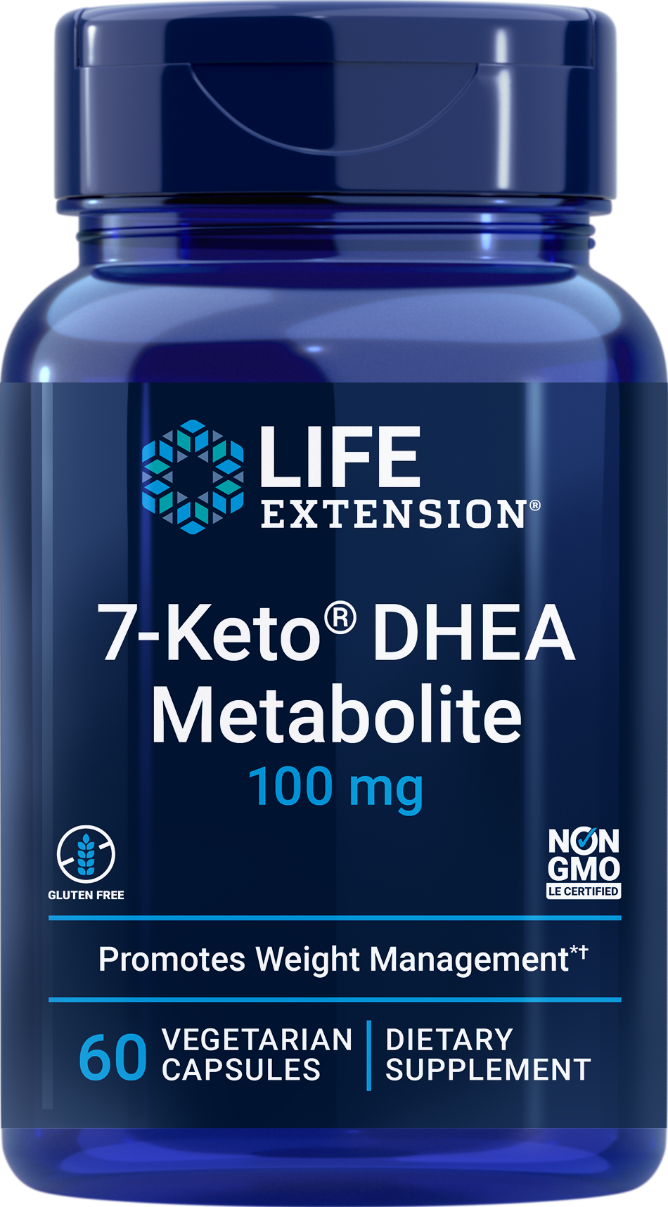 Life Extension 7-Keto DHEA Metabolite 100mg (60 Vcaps)