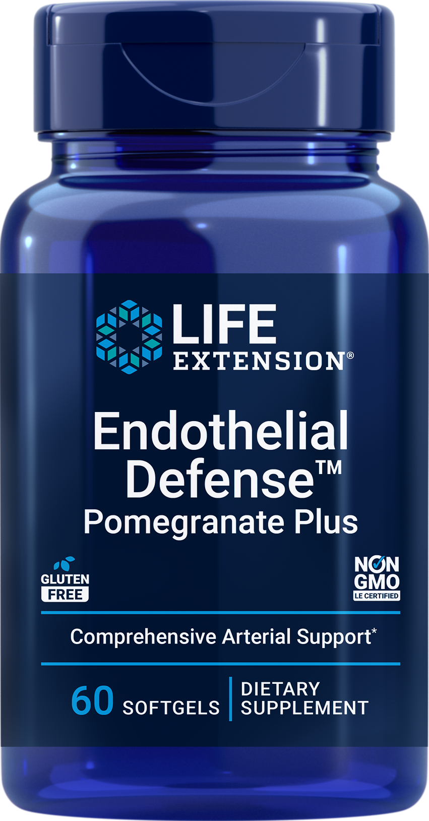 Life Extension Endothelial Defense Pomegranate Plus 60Softgels
