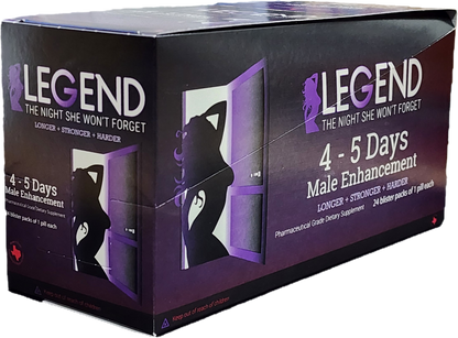 Legend Male Enhancement - Natural Performance Support Supplement (1 Capsule)
