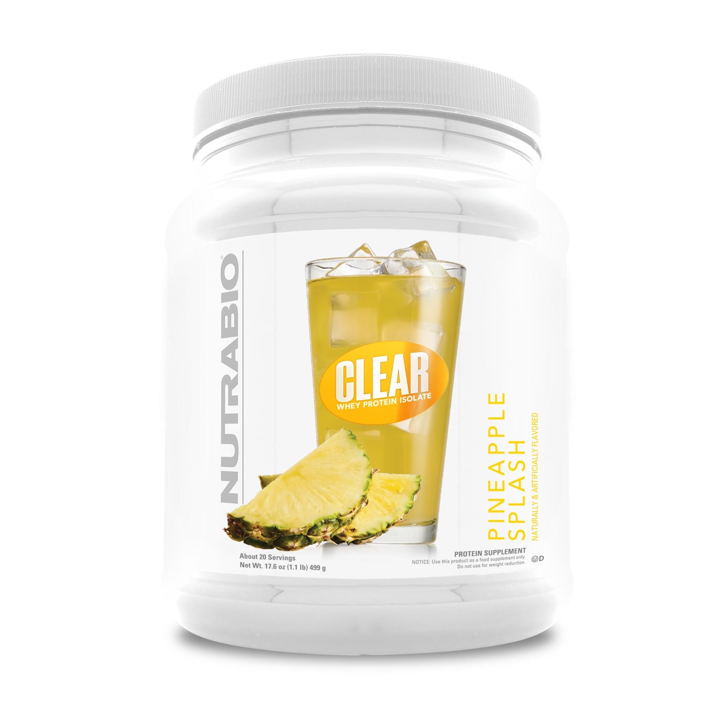 Nutrabio Clear Whey Protein Isolate
