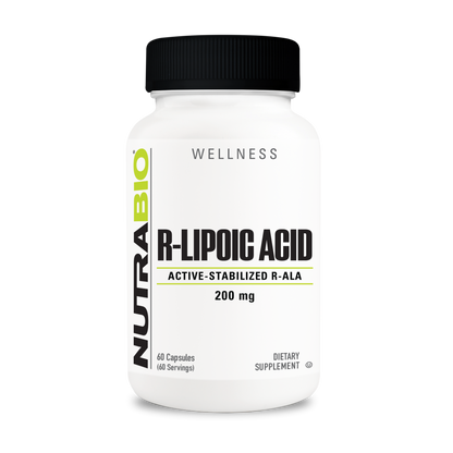 NutraBio R-Lipoic Acid - 60 Capsules
