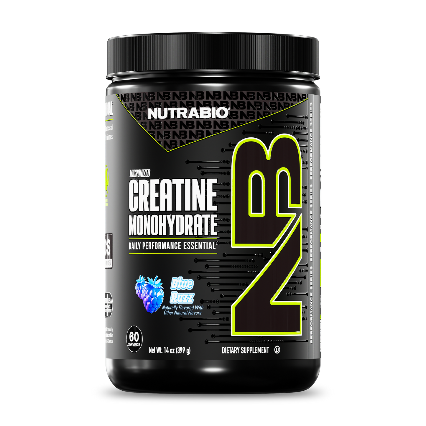 NutraBio 100% Pure Creatine Monohydrate