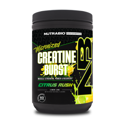 Nutrabio Micronized Creatine Burst 60Servings