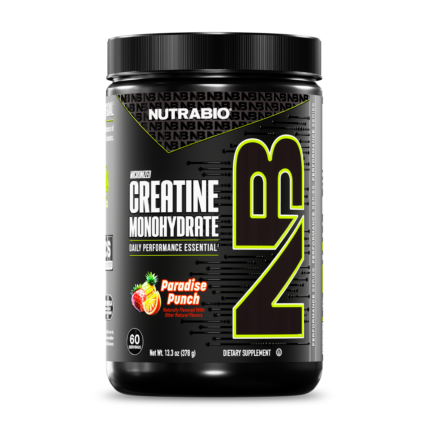 NutraBio 100% Pure Creatine Monohydrate