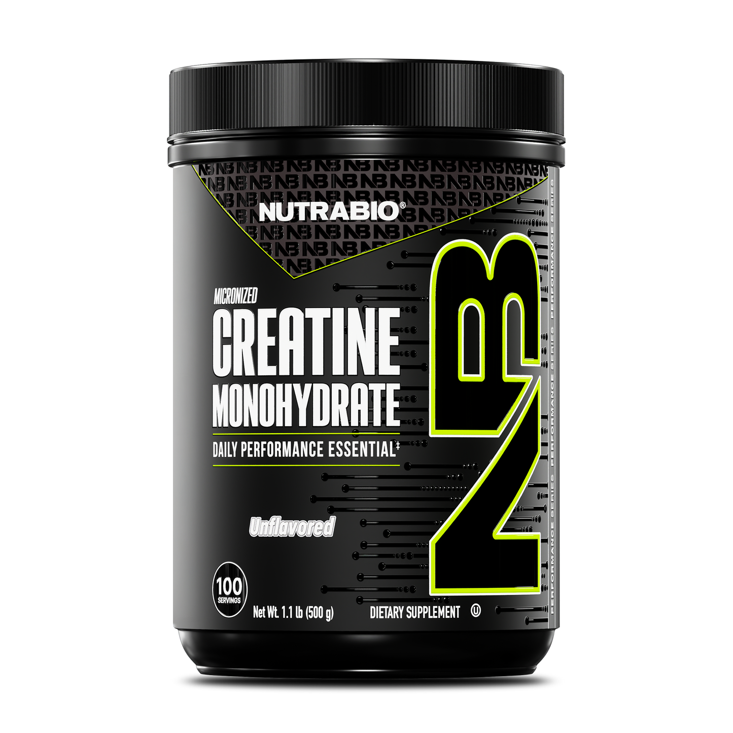 NutraBio 100% Pure Creatine Monohydrate