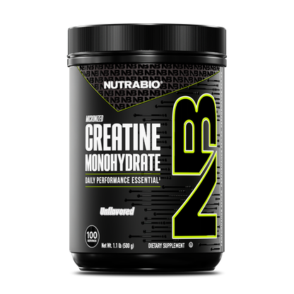 NutraBio 100% Pure Creatine Monohydrate