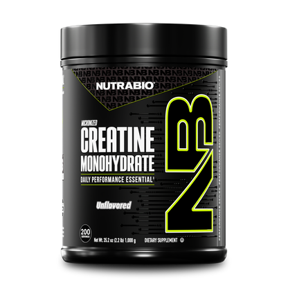 NutraBio 100% Pure Creatine Monohydrate