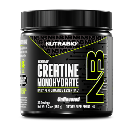 NutraBio 100% Pure Creatine Monohydrate