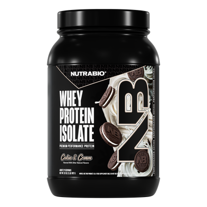 NutraBio 100% Whey Protein Isolate