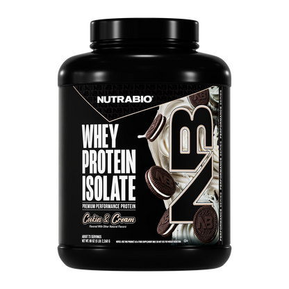 NutraBio 100% Whey Protein Isolate