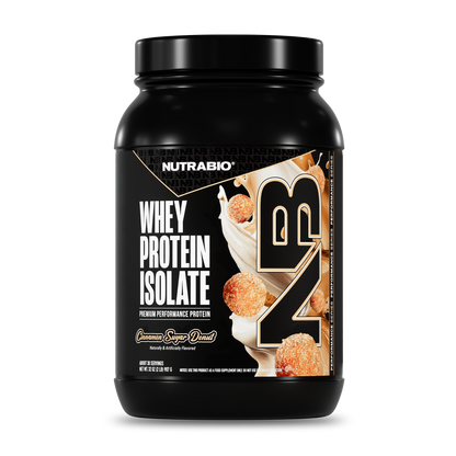 NutraBio 100% Whey Protein Isolate