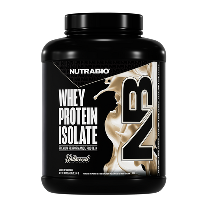NutraBio 100% Whey Protein Isolate