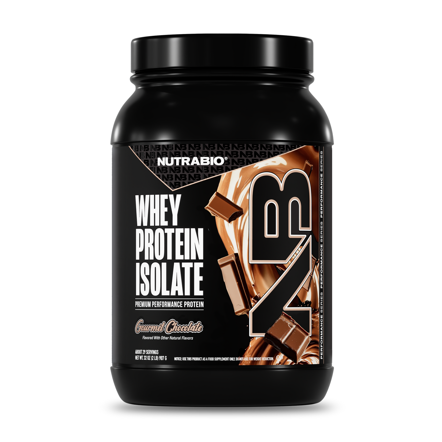 NutraBio 100% Whey Protein Isolate