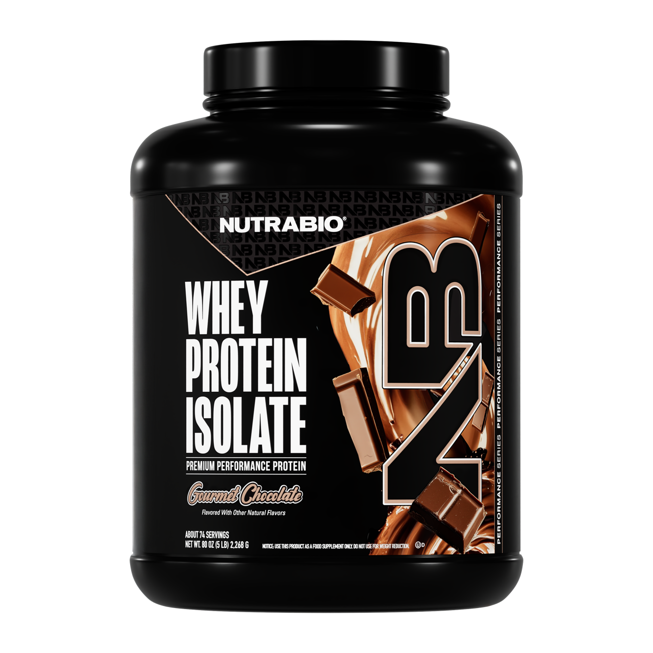 NutraBio 100% Whey Protein Isolate