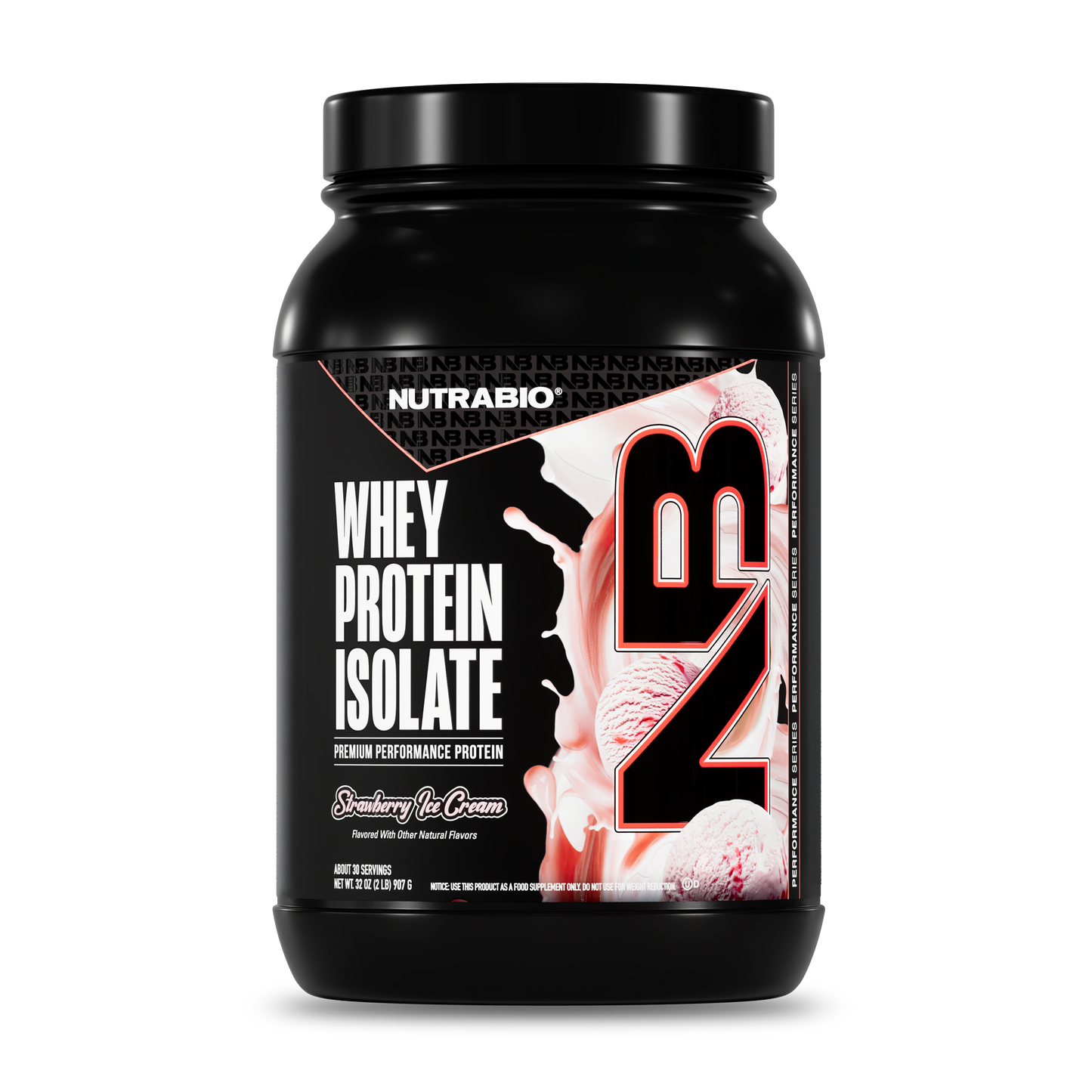 NutraBio 100% Whey Protein Isolate