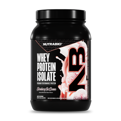 NutraBio 100% Whey Protein Isolate
