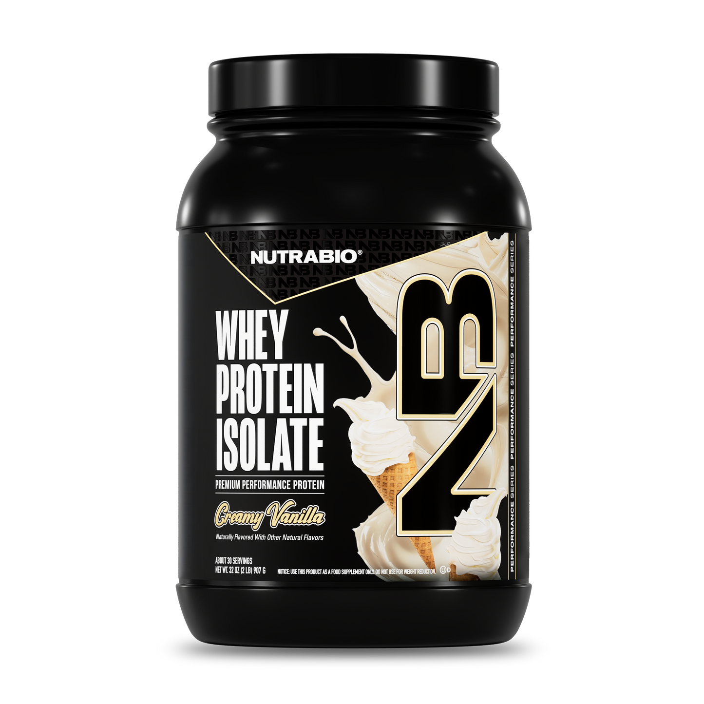 NutraBio 100% Whey Protein Isolate