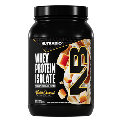 NutraBio 100% Whey Protein Isolate