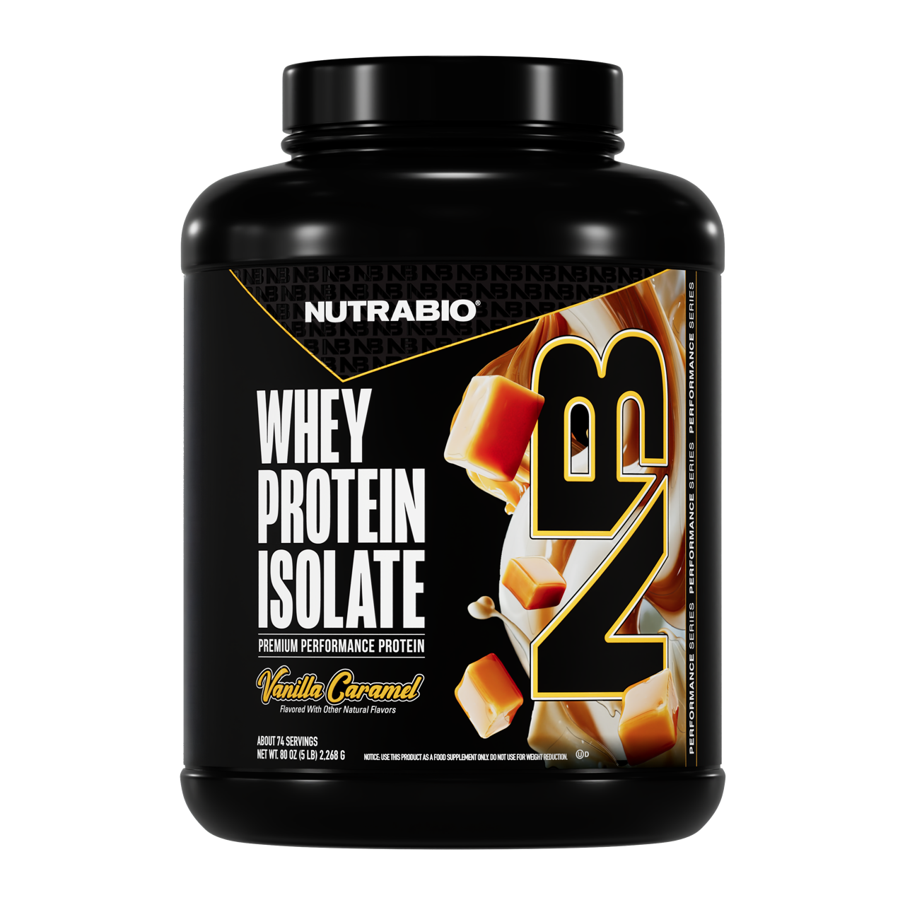 NutraBio 100% Whey Protein Isolate