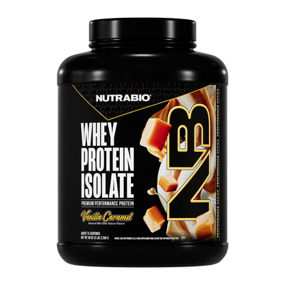 NutraBio 100% Whey Protein Isolate