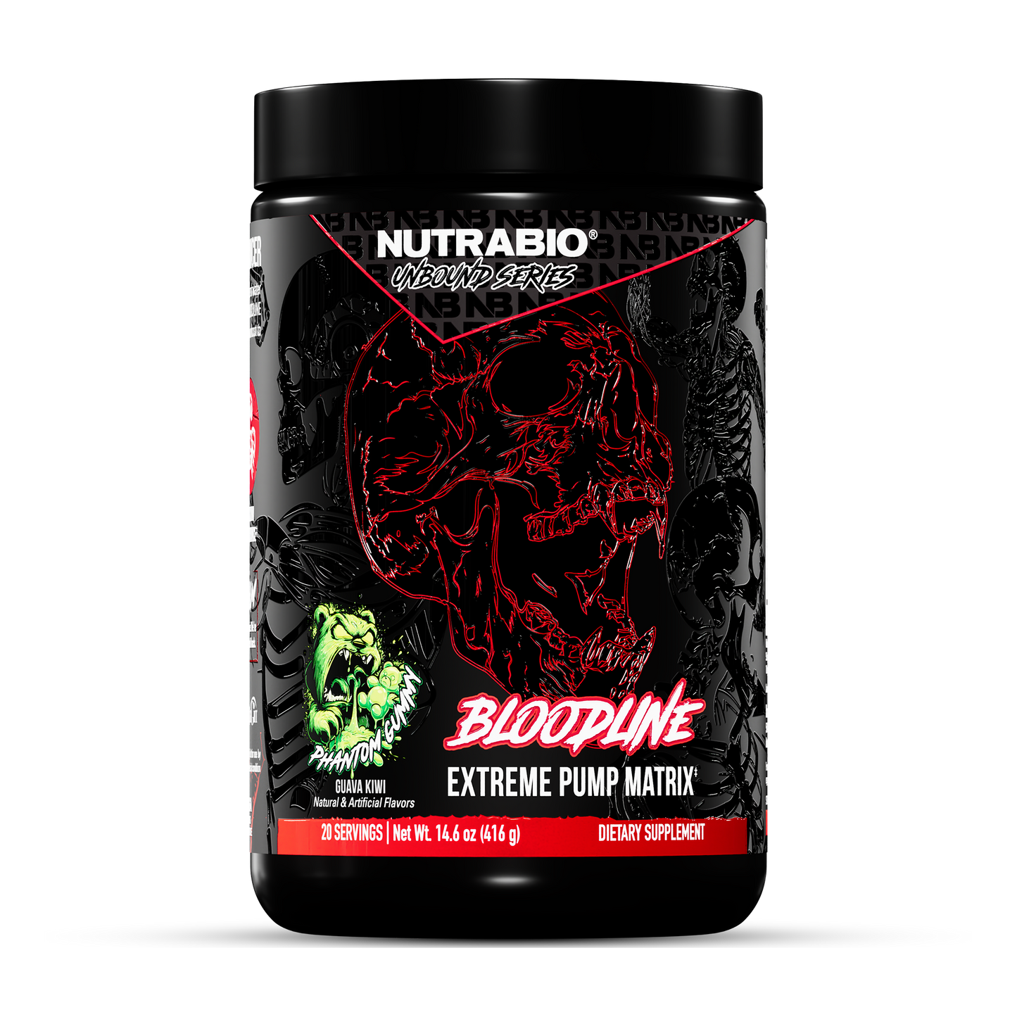 Nutrabio Unbound Series BloodLine Extreme Pump Matrix