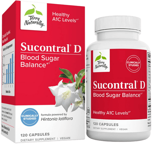 Sucontral D Blood Sugar Balance supplement by Terry Naturally.