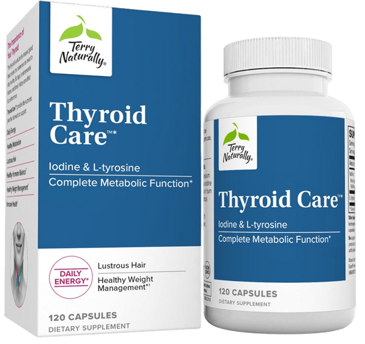 Terry Naturally Thyroid Care supplement for thyroid support