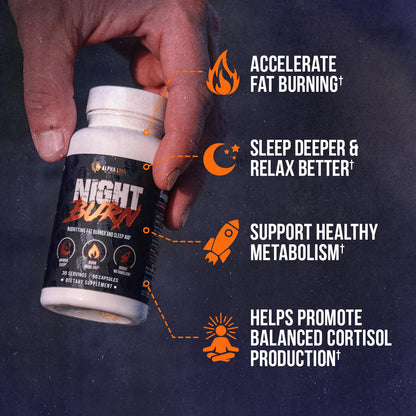 Alpha Lion Night Burn (60 Capsules)