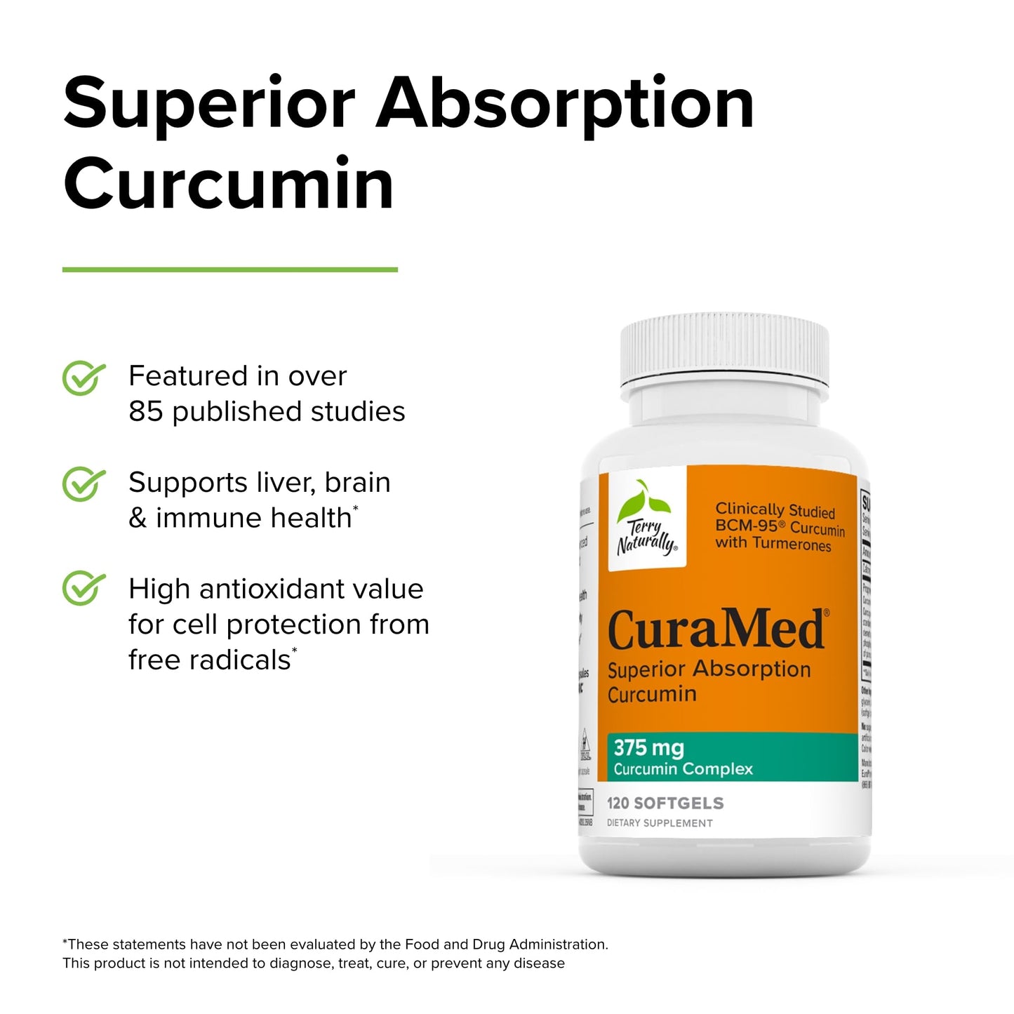 Terry Naturally CuraMed Superior Absorption Curcumin