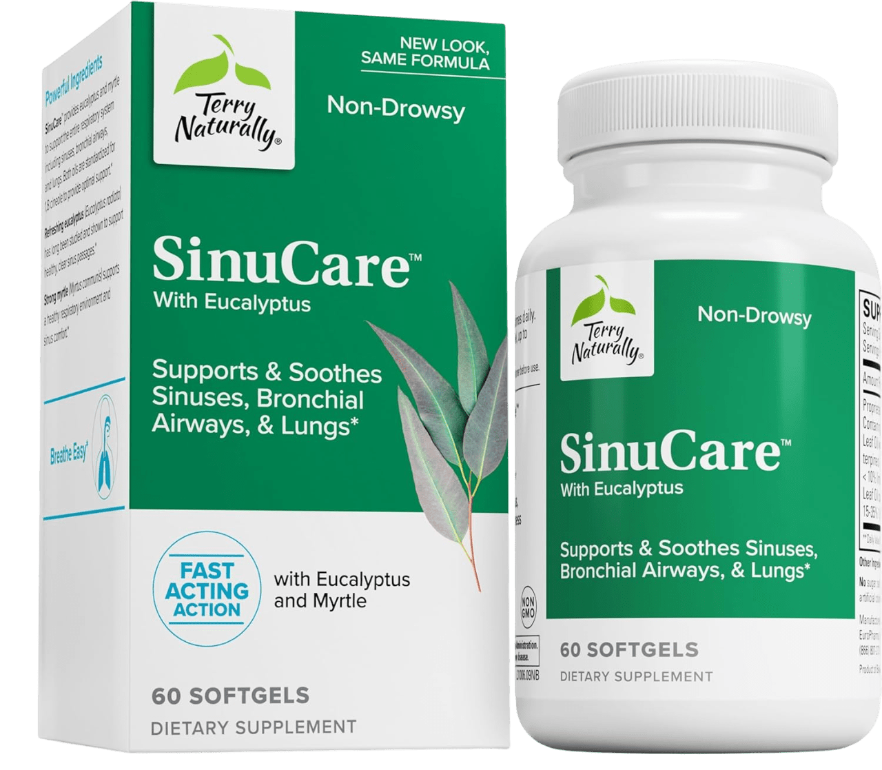 Terry Naturally SinuCare with Eucalyptus supplement