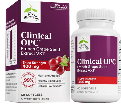 Terry Naturally Clinical OPC French Grape Seed Extract