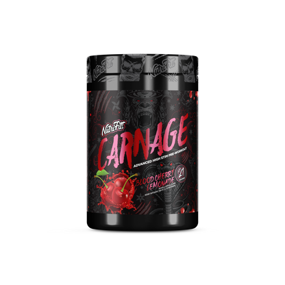 NutriFitt Carnage – Advanced High Stim Pre-Workout