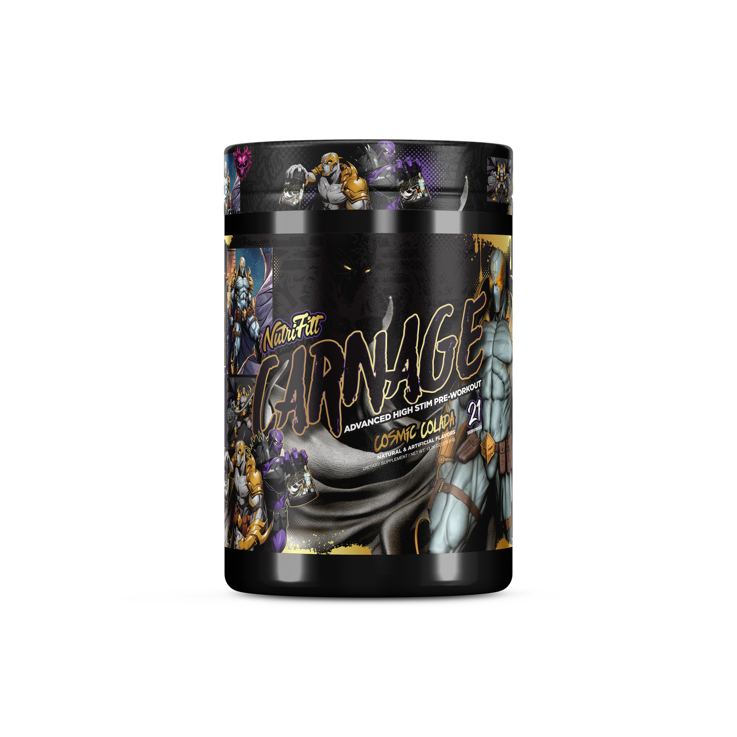 NutriFitt Carnage – Advanced High Stim Pre-Workout