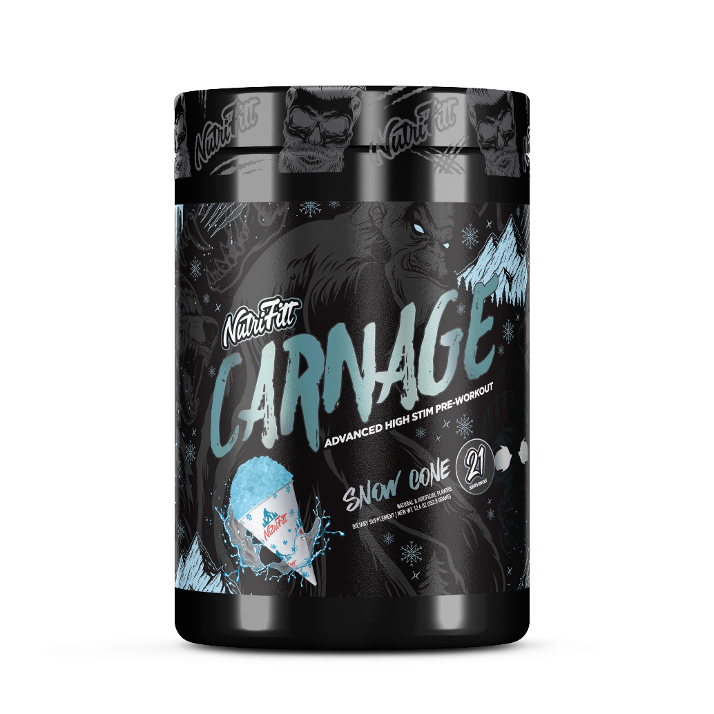 NutriFitt Carnage – Advanced High Stim Pre-Workout