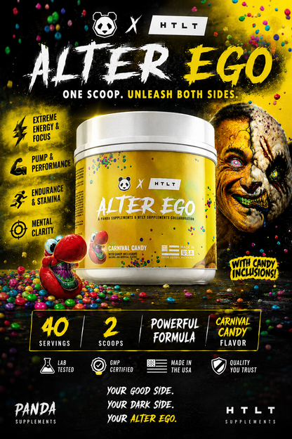 HTLT x Panda Supplements Alter Ego Pre-Workout