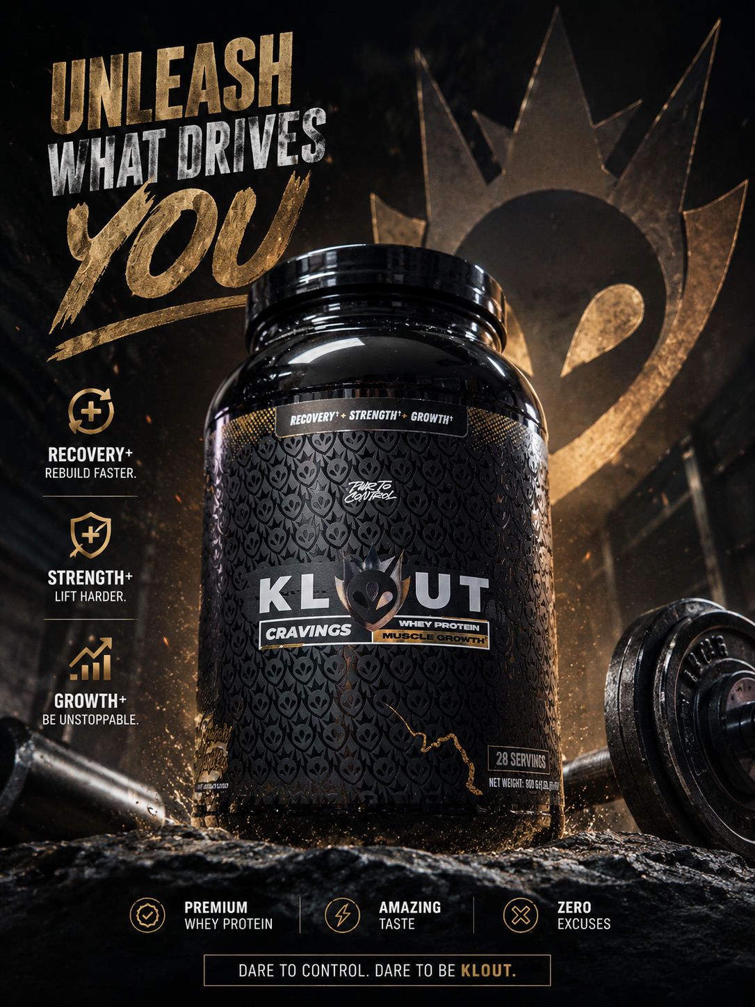 Klout Cravings Whey Protein