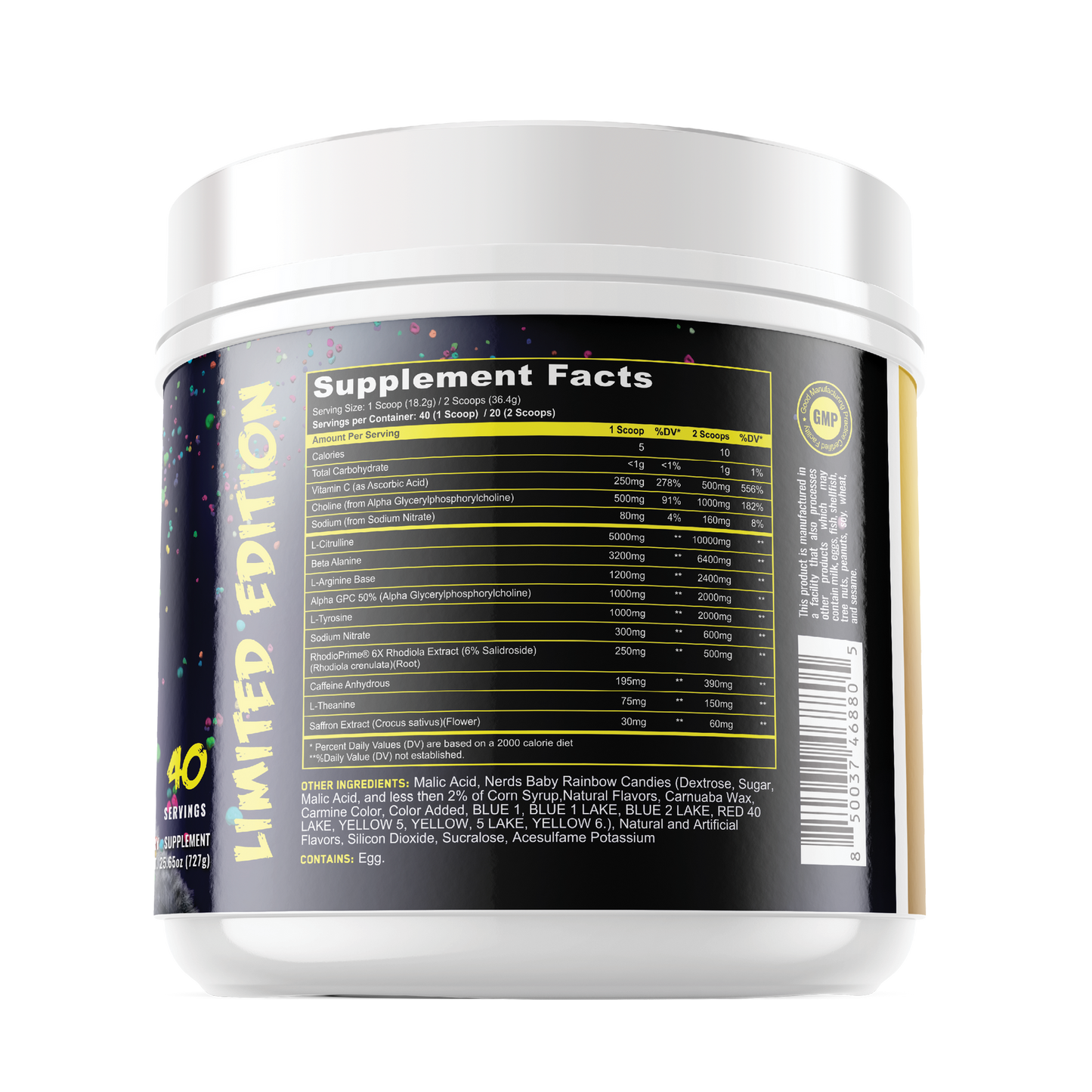 HTLT x Panda Supplements Alter Ego Pre-Workout