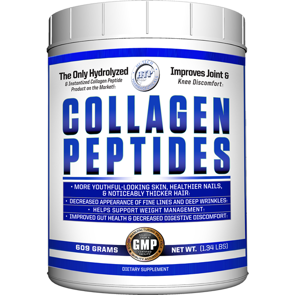 Hi Tech Collagen Peptides (609 Grams)