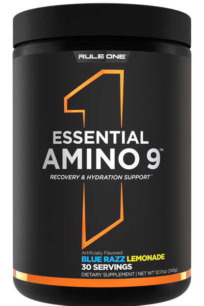 Rule 1 Essential Amino 9 30Servings Blue Razz Lemonade