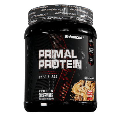 Enhanced Primal Protein PBCookie (Beef & Egg) front view