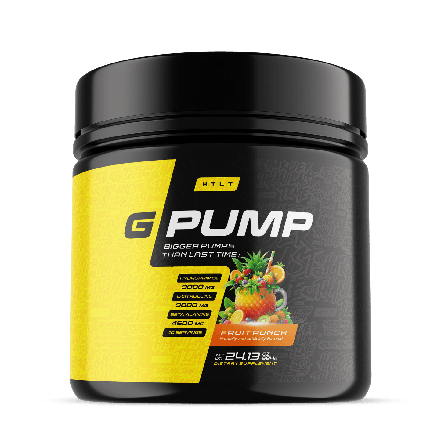 HTLT G Pump - Non-Stim Pre-Workout for Maximum Muscle Pumps