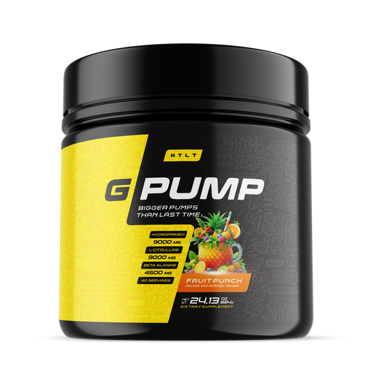 HTLT G Pump - Non-Stim Pre-Workout for Maximum Muscle Pumps