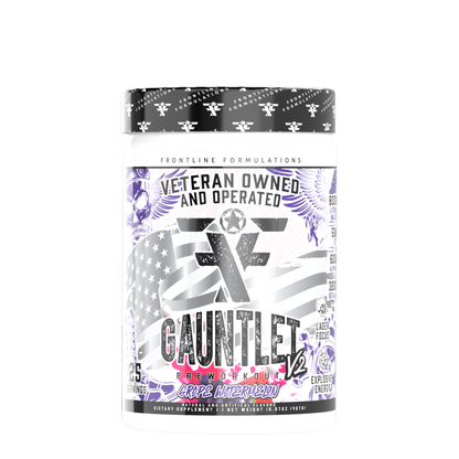 Gauntlet Grape pre-workout supplement