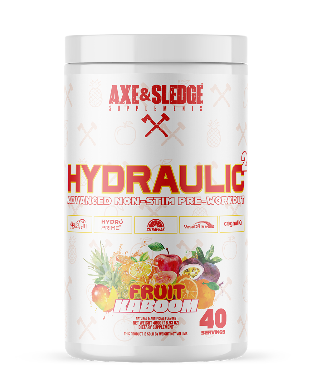 H2-FK Hydraulic Fruit Kaboom Pre-Workout Supplement